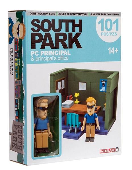 Funko Mcfarlane Tv South Park Small Construction Set Wave 1 Pc Principal Office - 5