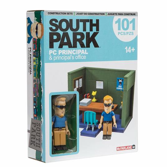 Funko Mcfarlane Tv South Park Small Construction Set Wave 1 Pc Principal Office - 6