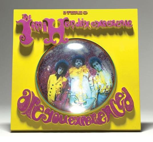 Mcfarlane 3d Wall Art Jimi Endrix Are You Experienced Poster Pvc - 3