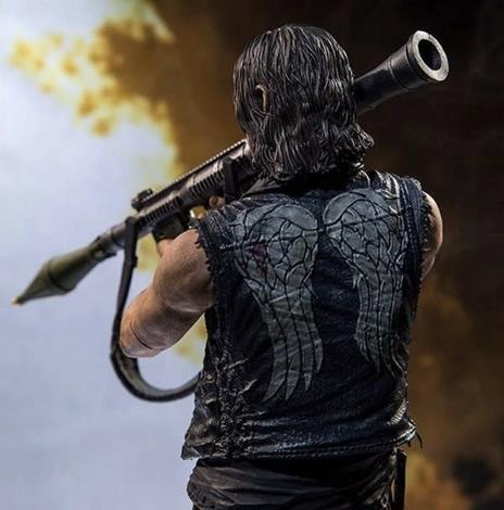 Mcfarlane The Walking Dead Tv Daryl Dixon With Rocket Deluxe Box 10 25 Cm New - 4