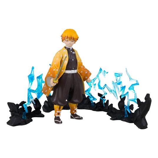 McFarlane Toys - Demon Slayer: Kimetsu no Yaiba - Action Figure Zenitsu Thunder Breathing Deluxe 13 cm - 2
