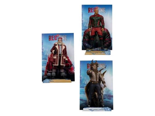 Red One Movie Maniacs Pvc Statua Mcfarlane Toys