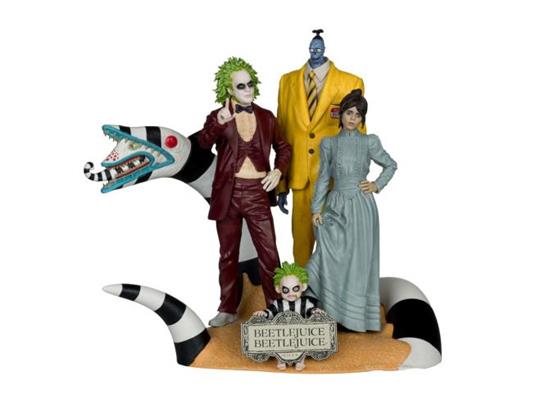 Beetlejuice Beetlejuice Movie Maniacs Pvc Statua 4-pack 15 Cm Mcfarlane Toys