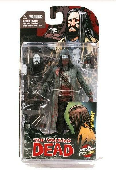 Mcfarlane The Walking Dead Book Series Jesus Bloody Action Figure New - 3