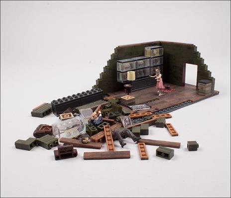 Mcfarlane Building Sets The Walking Dead Tv The Governor's Room - 3