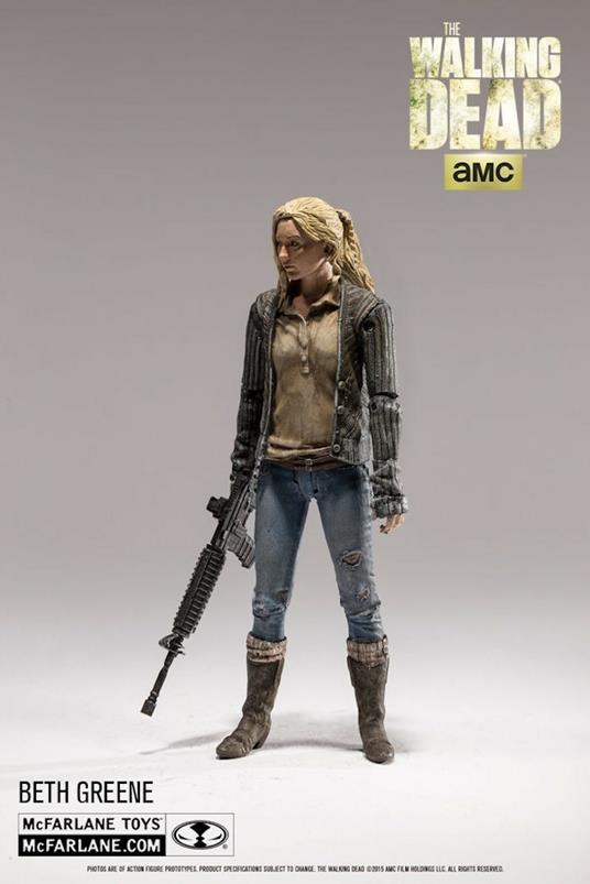 Action Figure Mc Farlane Walking Dead Serie 9 Beth Mcfarlane 13Cm 0787926146325 - 3