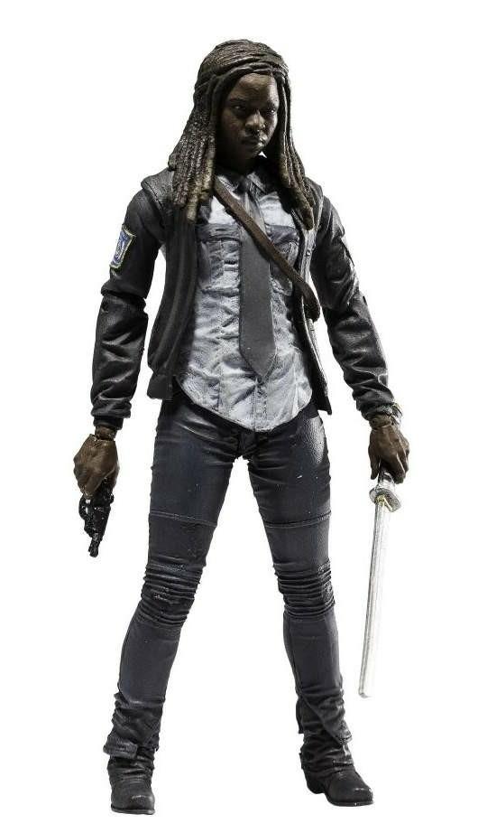 Mcfarlane Figure The Walking Dead Tv Serie 9 Constable Michonne New! - 3