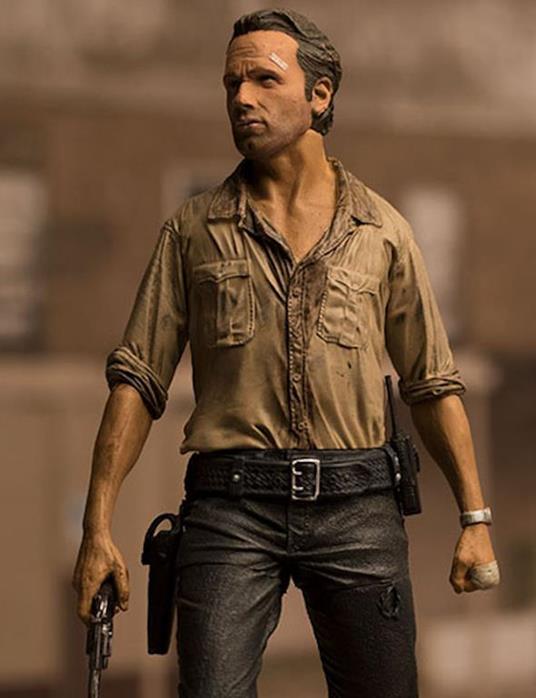 Mcfarlane Tops Walking Dead Rick Grimes 18 Cm Action Figure Statue
