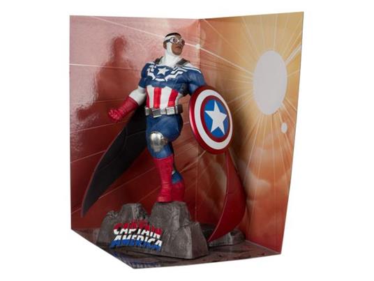 Marvel Collection Pvc Statua 1/10 Captain America (all-new Captain America -1) 17 Cm Mcfarlane Toys