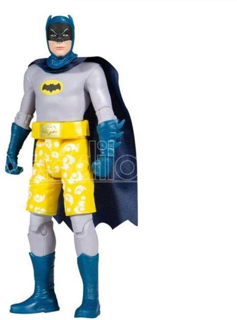 Dc Retro Action Figura Batman 66 Batman Swim Shorts 15 Cm Mcfarlane Toys