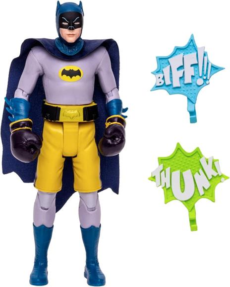 DC Retro Batman 66 Batman Boxing Action Figure - 6