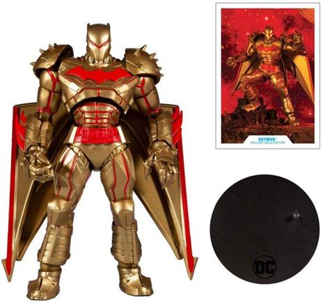 DC Multiverse Action Figure Batman Hellbat Suit (Gold Edition) 18 cm - 3