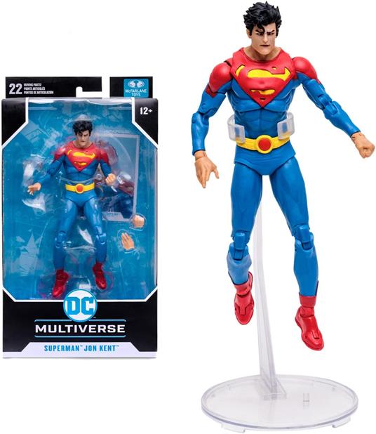 Dc Multiverse Action Figura Superman Jon Kent 18 Cm Mcfarlane Toys