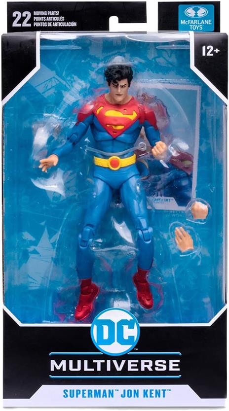 Dc Multiverse Action Figura Superman Jon Kent 18 Cm Mcfarlane Toys - 4