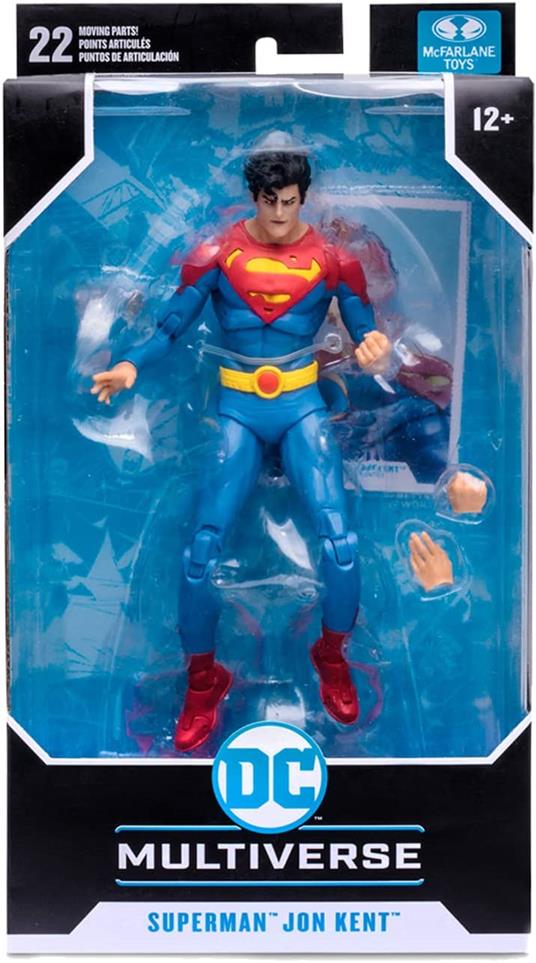 Dc Multiverse Action Figura Superman Jon Kent 18 Cm Mcfarlane Toys - 4