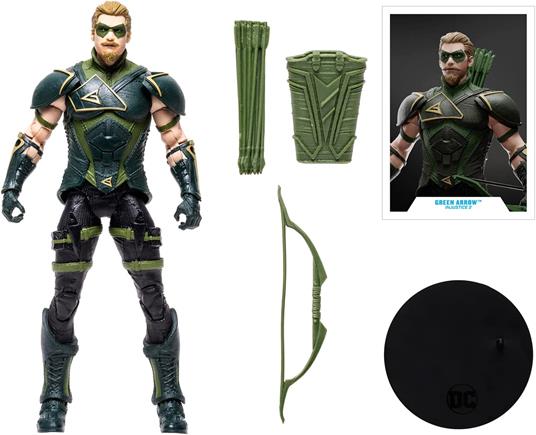 Dc Gaming Action Figura Green Arrow (injustice 2) 18 Cm Mcfarlane Toys - 6