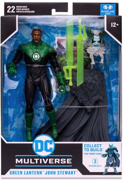 Dc Multiverse Build A Action Figura Green Lantern John Stewart Endless Winter 18 Cm Mcfarlane Toys
