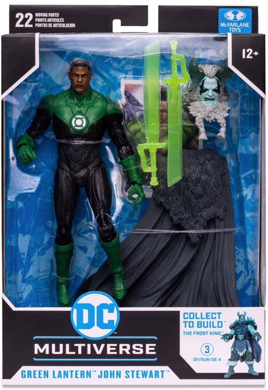 Dc Multiverse Build A Action Figura Green Lantern John Stewart Endless Winter 18 Cm Mcfarlane Toys