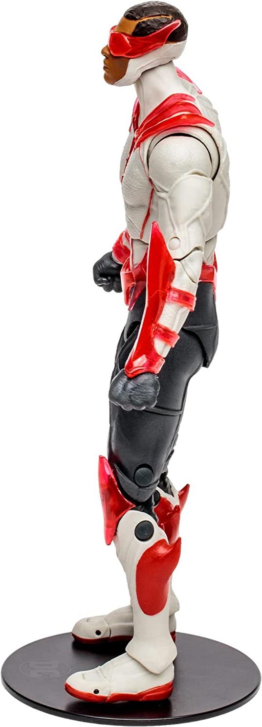 Dc Multiverse Build A Action Figura Kid Flash (speed Metal) 18 Cm Mcfarlane Toys - 4