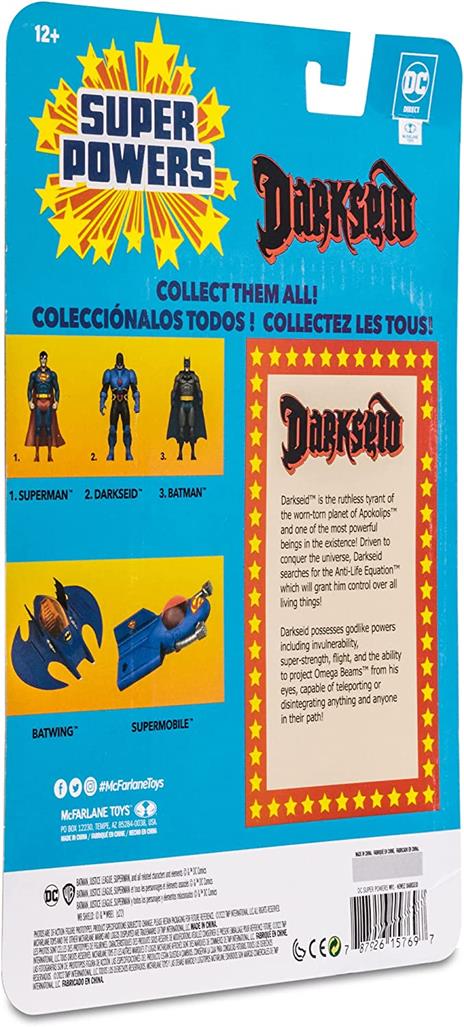 Dc Direct Super Powers Action Figura New 52 Darkseid 10 Cm Mcfarlane Toys - 6