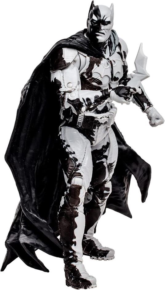 Dc Direct Action Figura Black Adam Batman Line Art Variant (gold Label) (sdcc) 18 Cm Mcfarlane Toys - 3