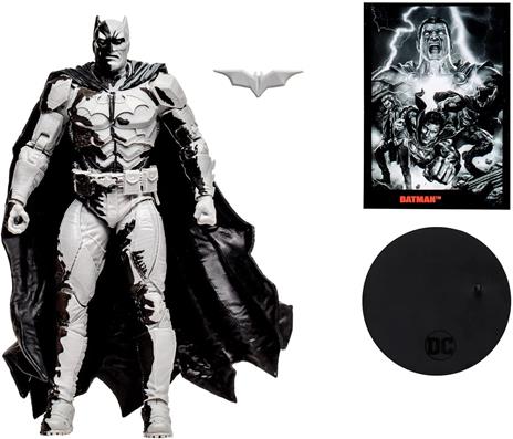 Dc Direct Action Figura Black Adam Batman Line Art Variant (gold Label) (sdcc) 18 Cm Mcfarlane Toys - 5