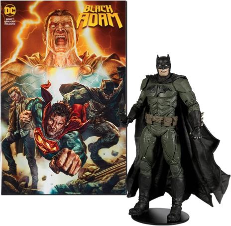 Dc Black Adam Page Punchers Action Figura Batman 18 Cm Mcfarlane Toys
