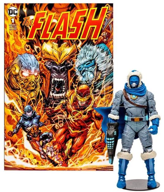 Dc Direct Page Punchers Action Figura Captain Cold (the Flash Comic) 18 Cm Mcfarlane Toys