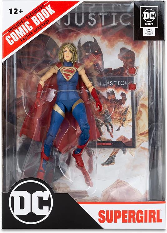 Dc Direct Page Punchers Gaming Action Figura Supergirl (injustice 2) 18 Cm Mcfarlane Toys - 4