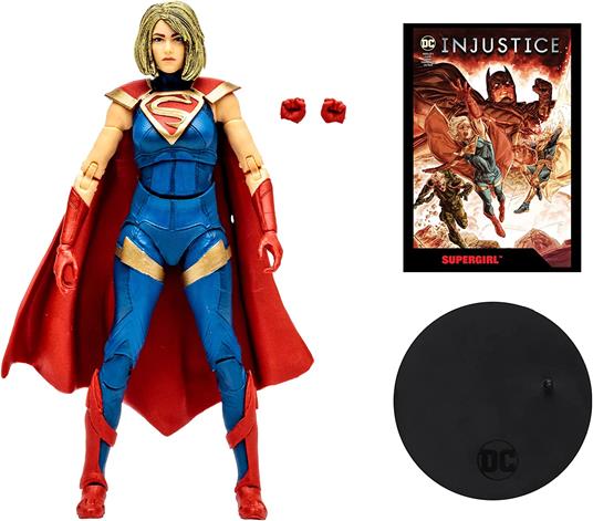 Dc Direct Page Punchers Gaming Action Figura Supergirl (injustice 2) 18 Cm Mcfarlane Toys - 5