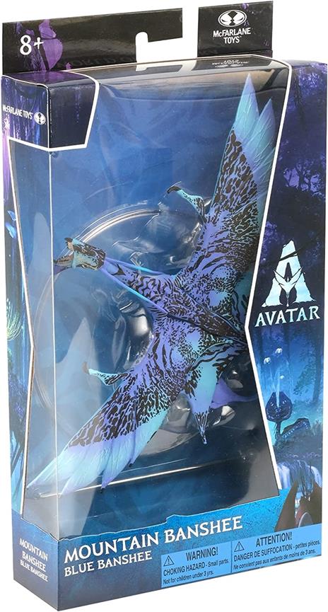 Avatar W.o.p Action Figura Mountain Banshee - Blue Banshee Mcfarlane Toys