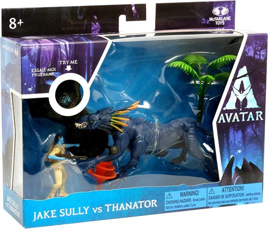 Avatar W.o.p Deluxe Medium Action Figura & Vehicle Jake Vs Thanator Mcfarlane Toys