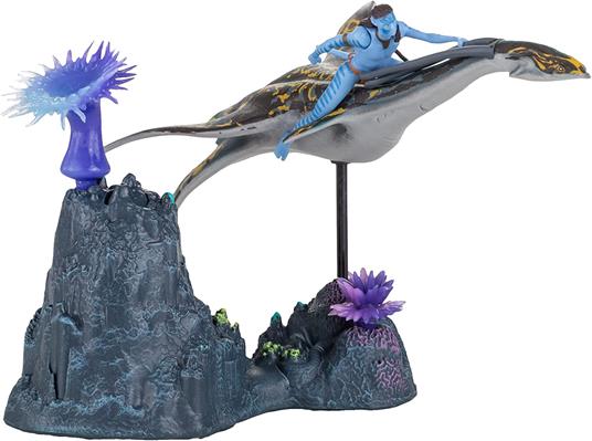Avatar: The Way Of Water Deluxe Medium Action Figures Neteyam & Ilu McFarlane Toys - 2