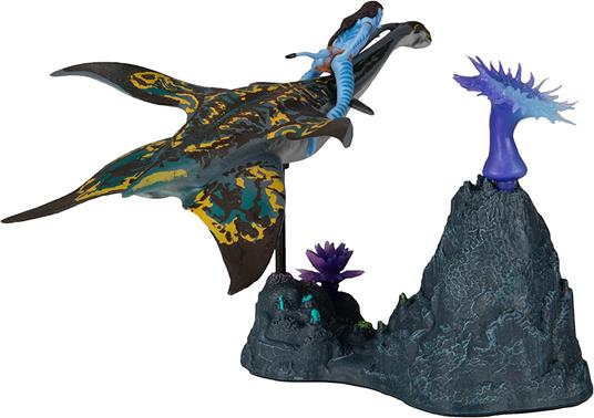 Avatar: The Way Of Water Deluxe Medium Action Figures Neteyam & Ilu McFarlane Toys - 4