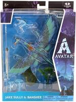 Avatar W.O.P Deluxe Large Action Figures Jake Sully & Banshee McFarlane Toys