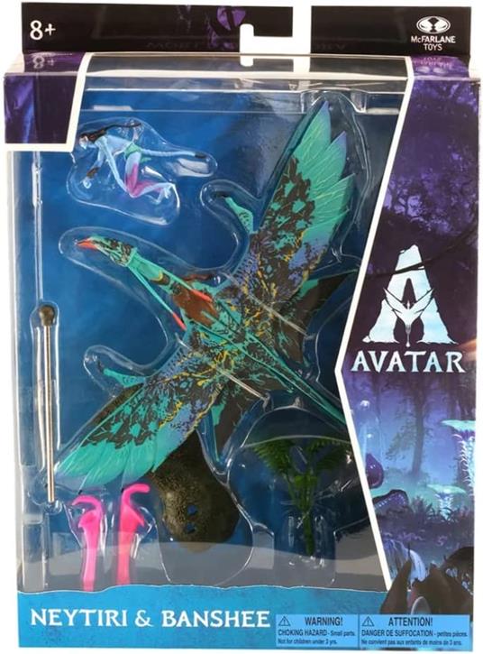 Avatar W.O.P Deluxe Large Action Figures Neytiri & Banshee McFarlane Toys