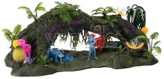 Avatar W.o.p Deluxe Playset Omatikaya Rainforest Con Jake Sully Mcfarlane Toys