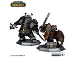 World Of Warcraft Pvc Statua 2-pack 1/12 Dwarf Hunter: Beast Master & Pandaren: Monk (gold Label) 15 Cm Mcfarlane Toys