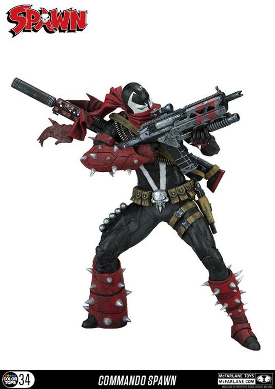 Spawn Color Tops Action Figure Commando Spawn 18 cm - 3