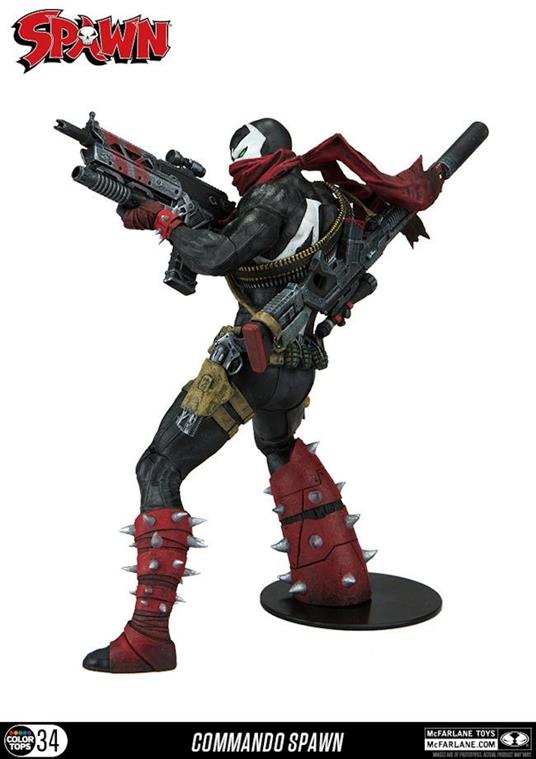 Spawn Color Tops Action Figure Commando Spawn 18 cm - 4