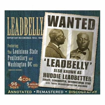 Important Recordings 1934-1949 - CD Audio di Leadbelly