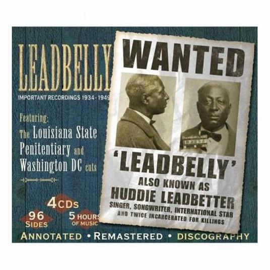 Important Recordings 1934-1949 - CD Audio di Leadbelly