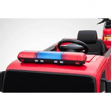 Moto Elettrica Per Bambini Mini Vespa Gts Piaggio Rosa 6V Con Suoni H1B - 3