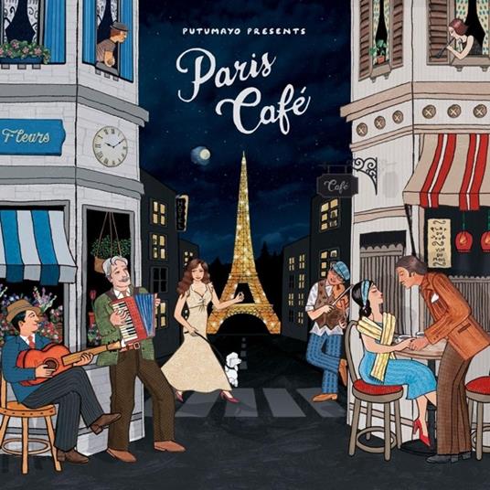 Paris cafe - CD Audio