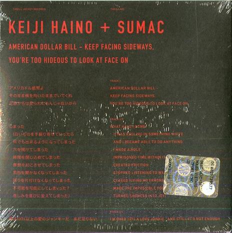 American Dollar Bill - Keep Facing Sidew - CD Audio di Keiji Haino,Sumac - 2
