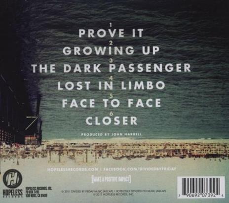 Prove it - CD Audio di Divided by Friday - 2