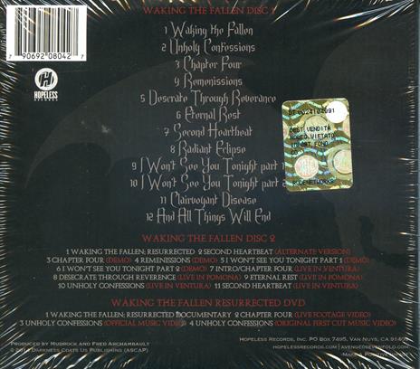 Waking the Fallen. Resurrected - CD Audio + DVD di Avenged Sevenfold - 2