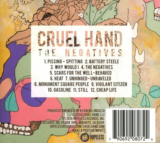 Negatives - CD Audio di Cruel Hand - 2