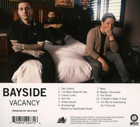 Vacancy - Vinile LP di Bayside - 2