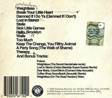 Nothing Personal - CD Audio di All Time Low - 2